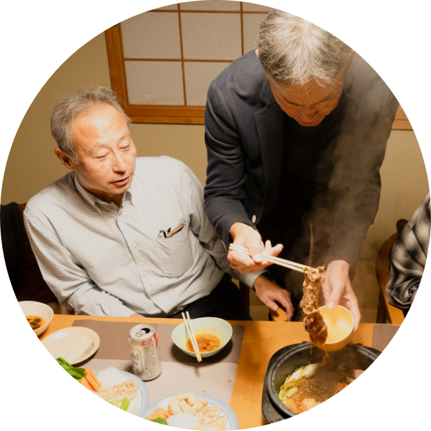 親戚の集まりに